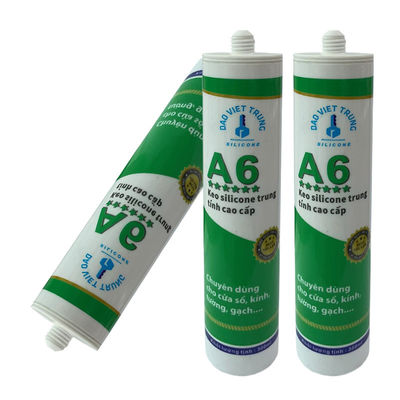 Harga yang bagus 300ml asam silikon sealant tahan air tahan panas kayu kaca pintu dan jendela pengikat on line