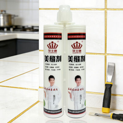 Oem Factory High Performance Grout Sealer Epoxy Grout Adhesive Floor Gap Filling Waterproof Matte Putih
