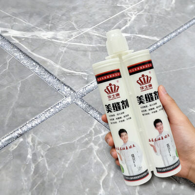400ml Jurang Genteng Dapur Pendukung Lantai Kamar Mandi Oem Tidak Rontok Lampu Glossy Grout Adhesive