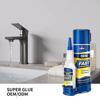 Harga yang bagus Kit Aktivator MDF Lem Super Cepat Kering dengan Akrilik Etil Sealant Semprot Sianoakrilat pada Kayu Super Glue Cepat Kering on line