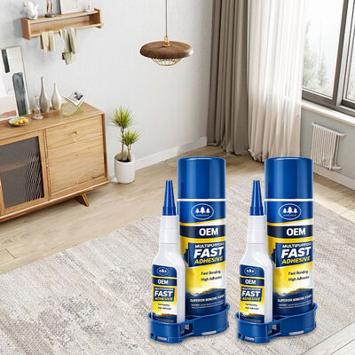 Harga yang bagus Ekspor ke Asia Tengah Glue Fast Bonding Kayu dan Plastik 400Ml + 100Gr Universal Fast Adhesive on line