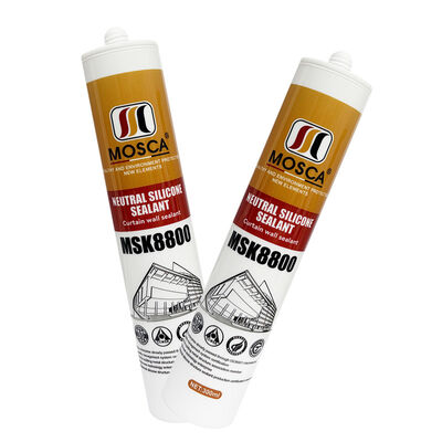 Black Neutral Cure Silicone Adhesive Sealant Pintu Jendela Aluminium