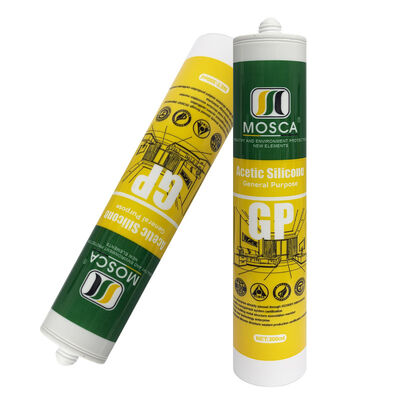 Harga yang bagus Waterproof Gp Acid Clear Silicone Sealant jendela kamar mandi dapur on line
