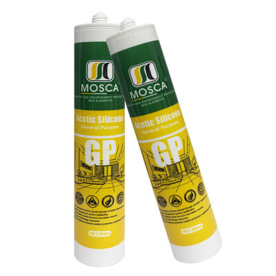 Harga yang bagus Jendela kamar mandi tahan cuaca bening netral silikon sealant perekat on line