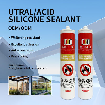 Harga yang bagus Ekspor Isreal Dapur dan Kamar Mandi Waterproofing Waterproofing dan Mold Resistant Strong Neutral Silicone Sealant on line