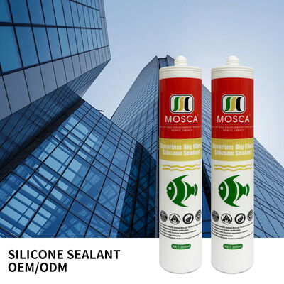 300ml Warna Putih Silicone Sealant Batu Dan Tile High Bonding Neutral Curing Silicone Adhesive